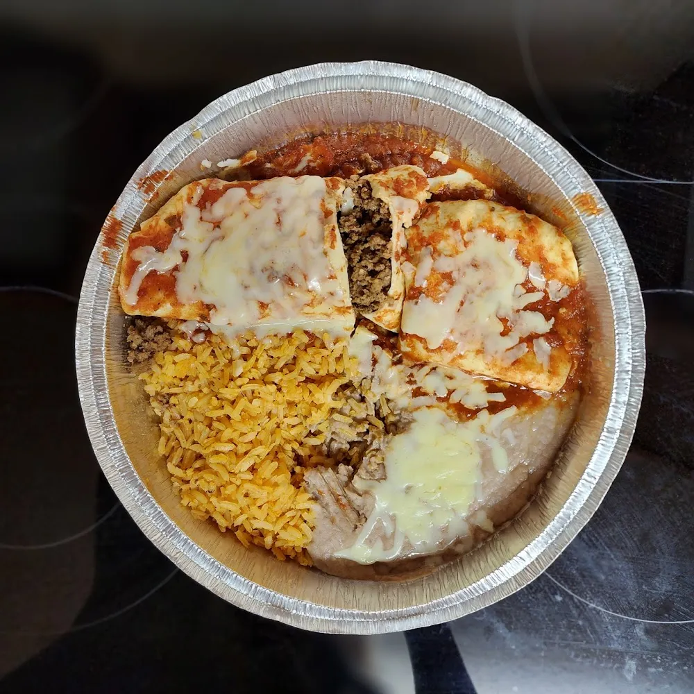 Seasoned Beef Enchilada